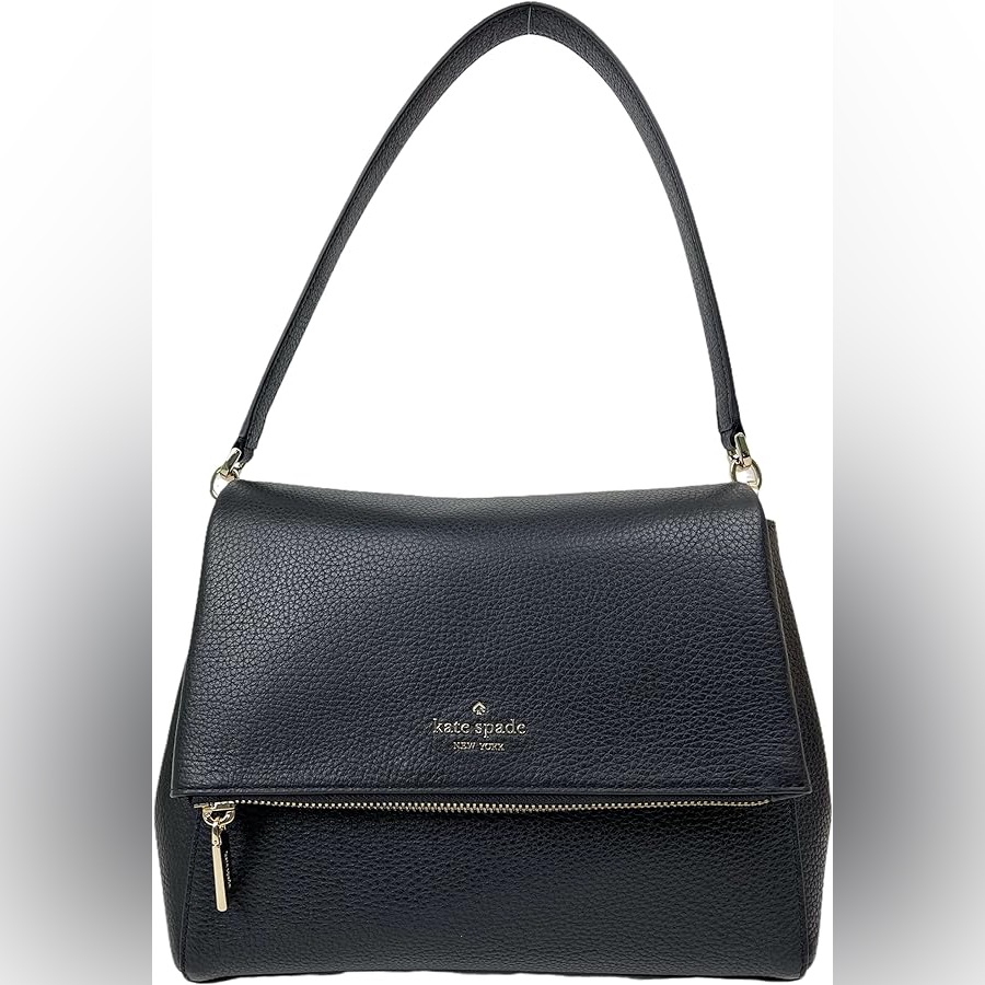 Kate Spade Pebble Leather Flap Purse